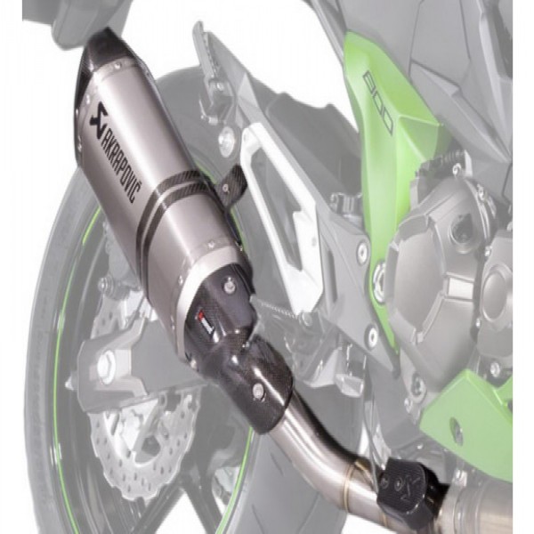 Kawasaki Akrapovic exhaust - short